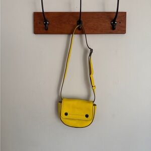 J.Crew Pebbled Leather Mini Crossbody / Belt
Convertible Bag Yellow - New/Unused